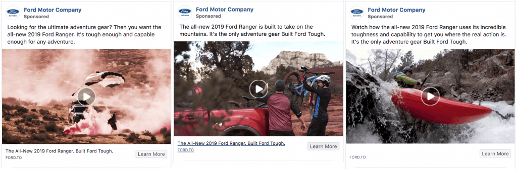 The All-New 2019 Ford Ranger. Built Ford Tough.