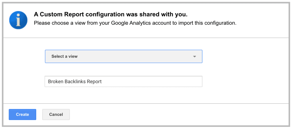 Setting up the broken links reporting in Google Analytics